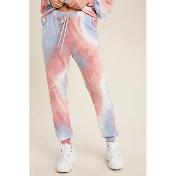 Boho Tie-Dye Jogger Pants - Picture 2 of 10